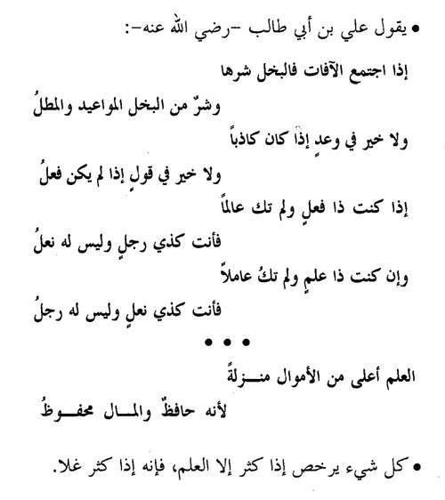 الحكمة في الشعر العربي - ابيات في الحكمة من الشعر العربي الاصيل 11490 11