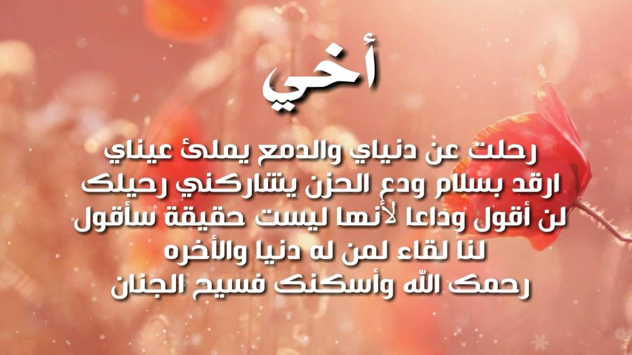 شعر قصير عن الاخ , احلى شعر عن الاخ