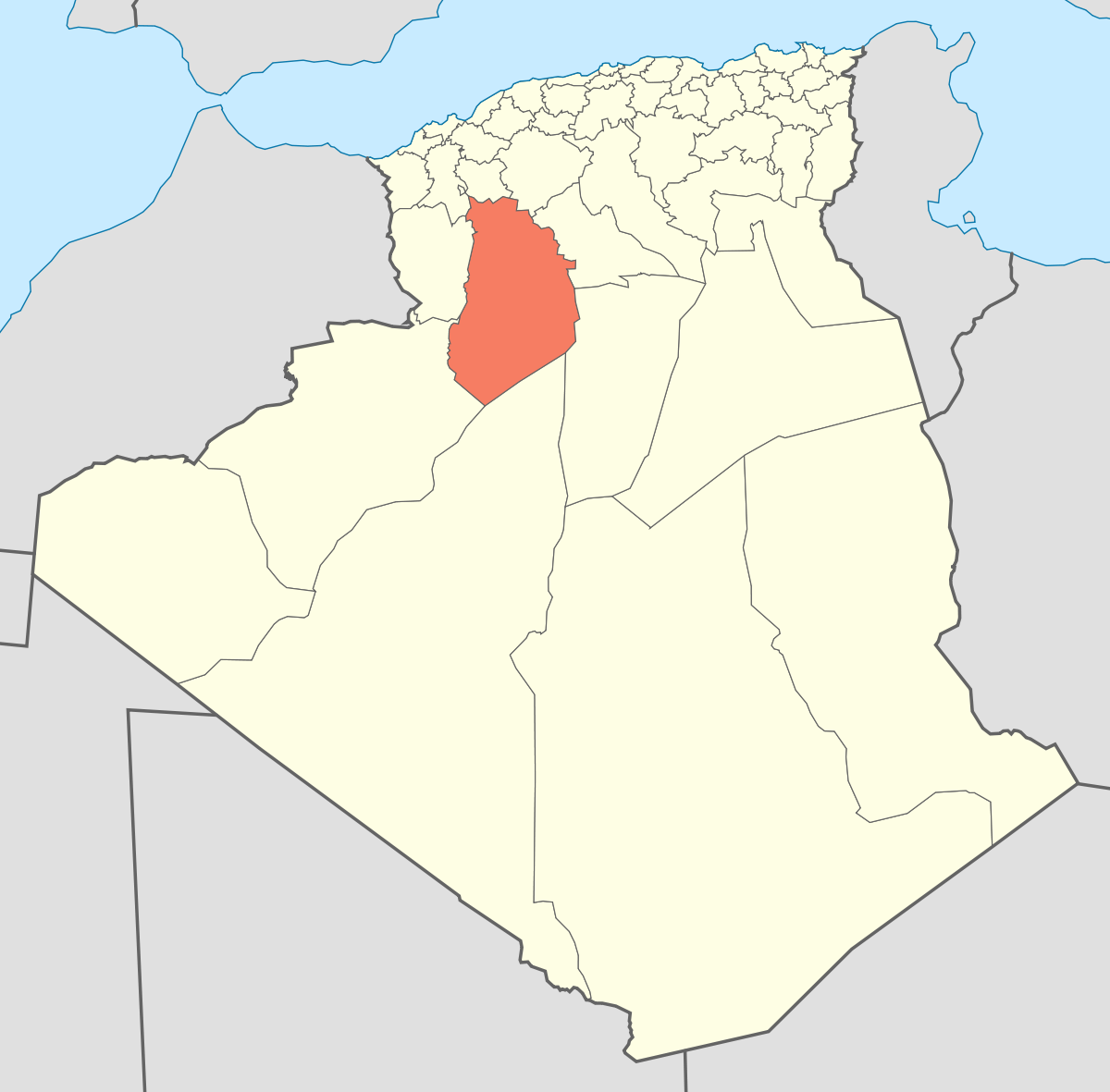 خريطة الشلف مفصلة - موقعها التاريخى الجغرافى 11793 7