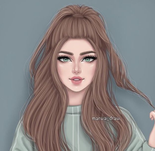 بنات كيوت رسم - احلى الرسومات لالطف الكائنات 136 3