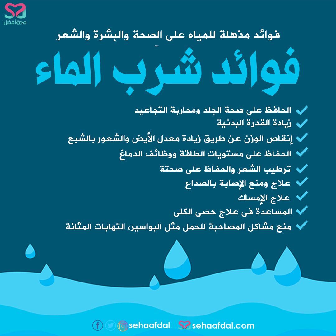 معلومات عن الماء وفوائده 11112