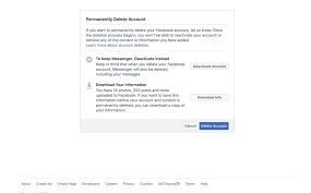 حذف حسابي على الفيس بوك , الغاء تنشيط الفيسبوك مؤقتا