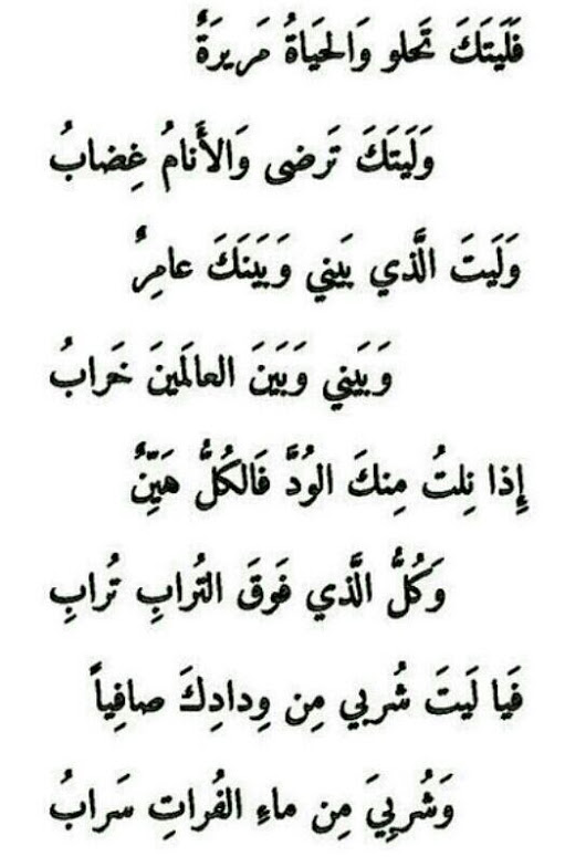 شعر جاهلي حزين 10854 5