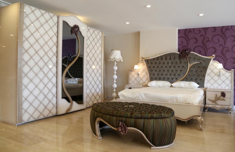احدث موديلات غرف نوم تركية مودرن ذات تصميم والوان مميزة لوكشين